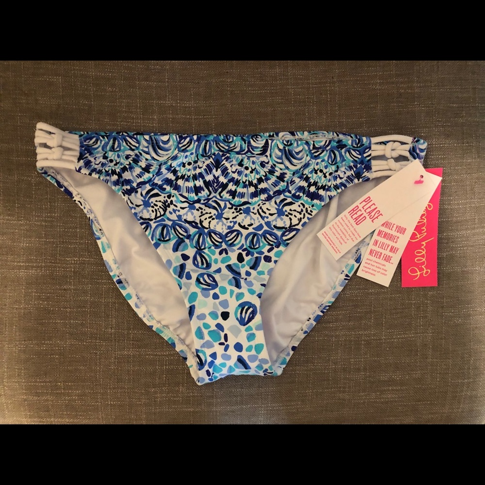 Lilly Pulitzer Swim Call My Shell Phone sz 8